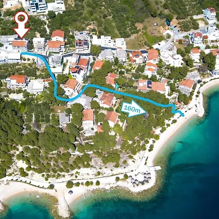Apartmani Kika Brela Exterior photo